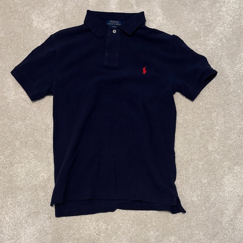 Polo Ralph Lauren Navy Blue Polo Shirt
